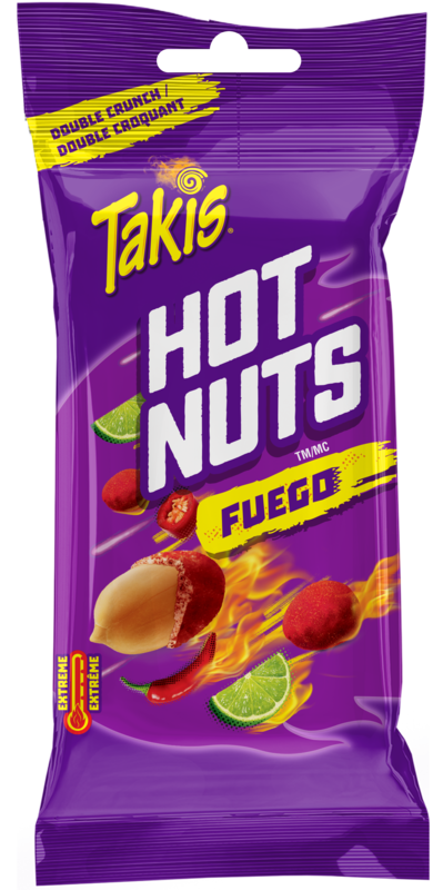 Takis Fuego Hot Nuts Package