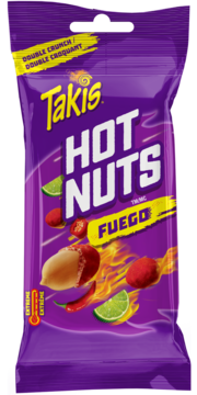 Takis Fuego Hot Nuts Package