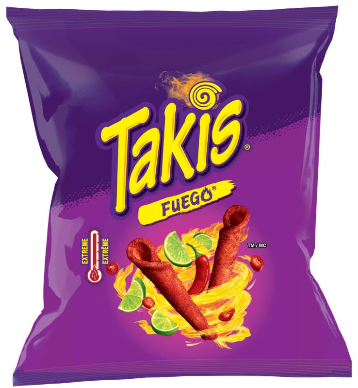 Takis® Fuego™ Rolled Tortilla Chip 80g