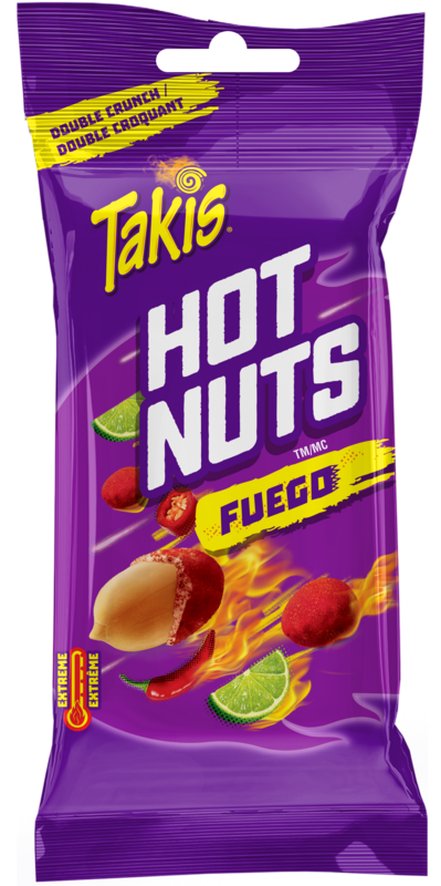 Takis Fuego Hot Nuts Package